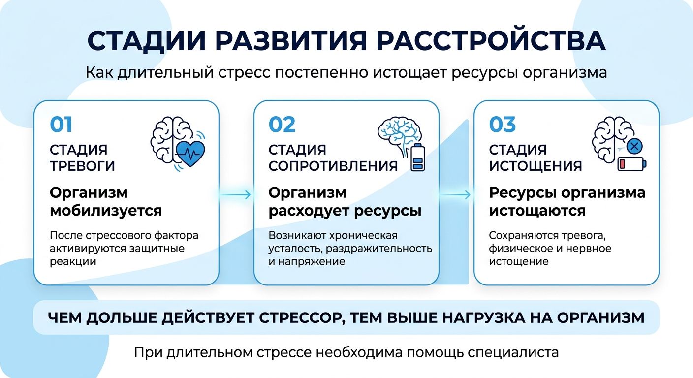 Лечение стресса в Щёкино инфографика
